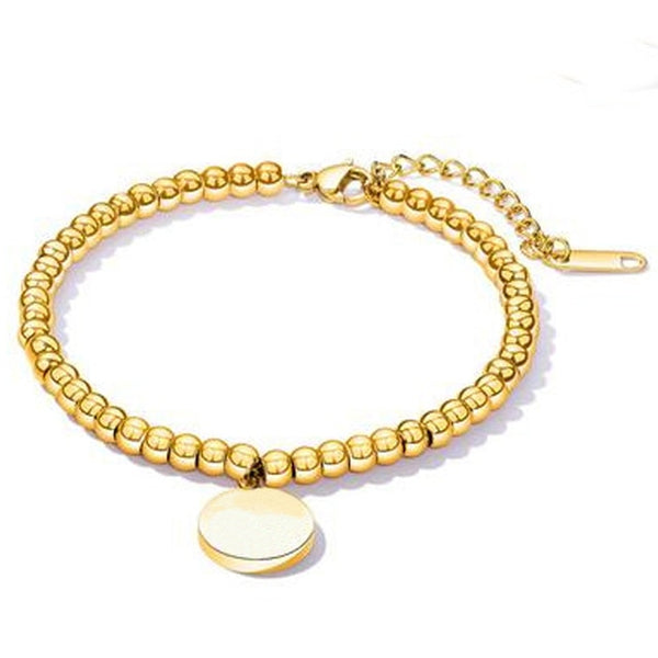 Stainless Steel Love Heart Bracelets For Women Party Gift Fashion Chain Charm Bracelets Jewelry